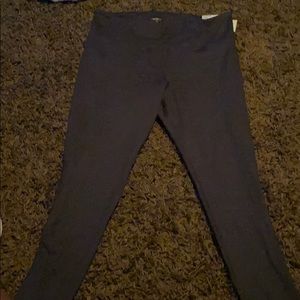 High rise grey leggings